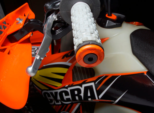 Cycra Grip Armor Bar End - Orange Hand Guards