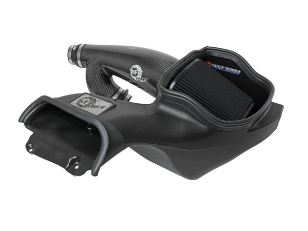 aFe 21-24 Ford F150 Raptor Track Series Carbon Fiber Cold Air Intake System w/ Black Pro 5R Filter