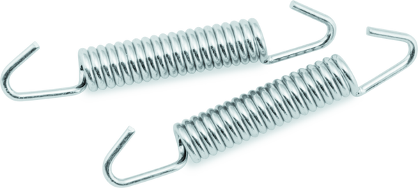BikeMaster Exhaust Springs 57mm (Pair) - Steel Exhaust Hardware