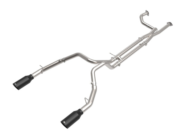 aFe Vulcan Series 3in 304SS Cat-Back Exhaust for 21+ Ram 1500 TRX V8-6.2L with Black Tips