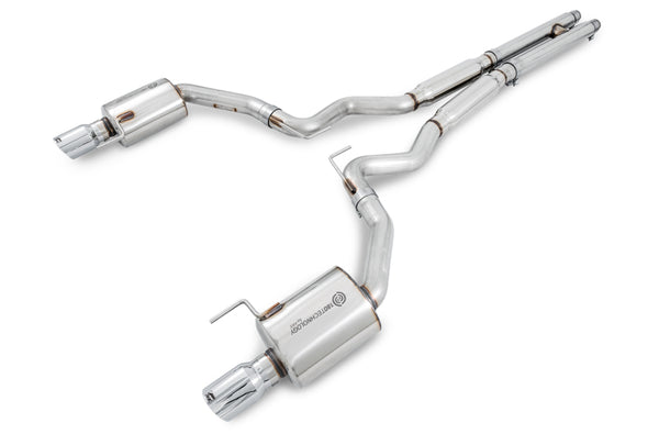 AWE Tuning S550 Mustang GT Touring Edition 3in Cat-Back Exhaust w/ Chrome Tips