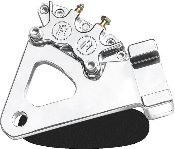 Performance Machine Rear Brake 125x4R x Stock Disc - Chrome