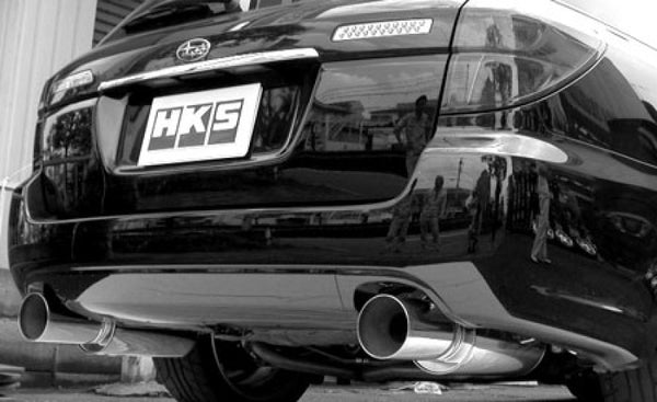 HKS Silent Hi-Power Dual Exhaust for 05-07 Subaru Legacy GT (JDM Model Only)