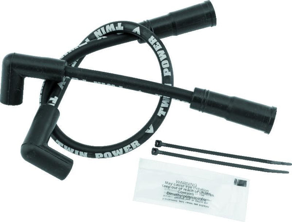 Twin Power 00-17 Softail 99-17 Dyna Black Ignition Wire Set