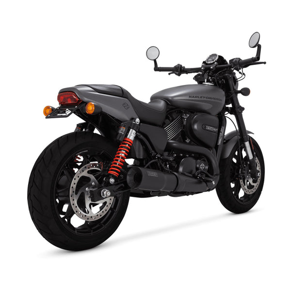 Vance & Hines Harley Davidson 17-20 Street Rod Hi-Output Slip-On Black Slip-On Exhaust