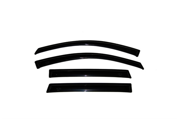 AVS Smoke Window Deflectors (Ventvisor) Outside Mount - 4pc for 2021-2022 Hyundai Elantra