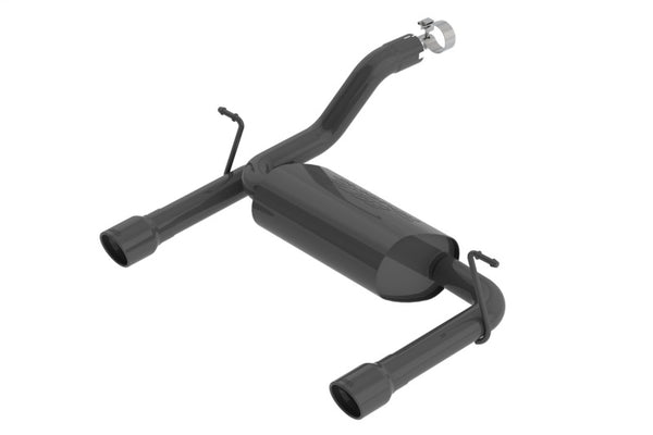 Borla Touring Axle Back Exhaust for 2018 Jeep Wrangler JL/JLU 3.6L Black Coated with 3.5in Tips