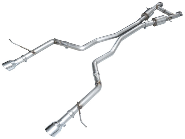 AWE Tuning Track Edition Catback Exhaust w/ Chrome Silver Tips for 2011-2024 Dodge Durango 5.7L