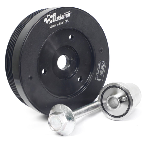 Fluidampr 2022+ Toyota GR86/Subaru BRZ (FA24F/FA24D) Steel Internally Balanced Damper w/Adapter Kit