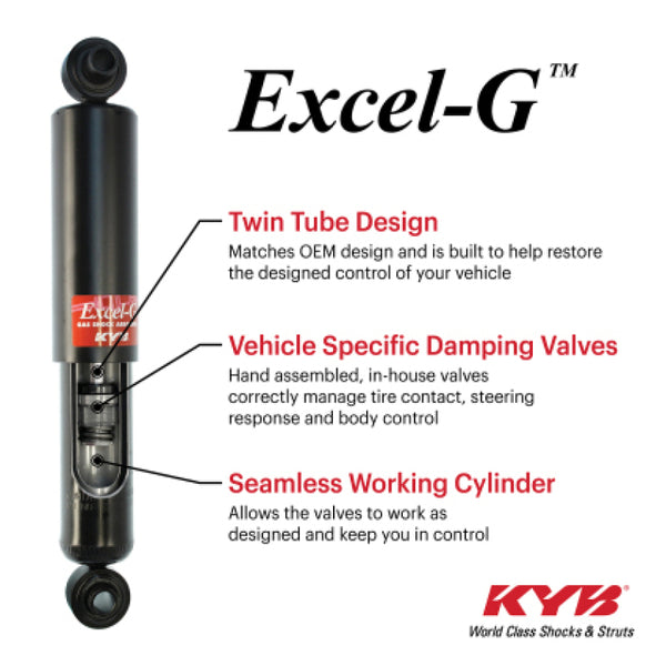 KYB 16-21 Hyundai Tucson (Exc. Fuel Cell) / 20-22 Kia Sportage Excel-G Gas Strut - Front Right