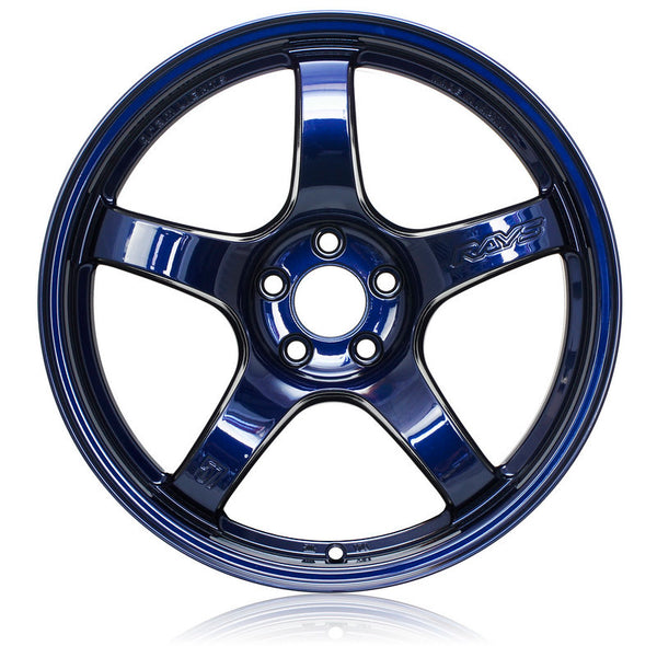 Gram Lights 57CR Eternal Blue 18x9.5 Wheels +38 5x114.3