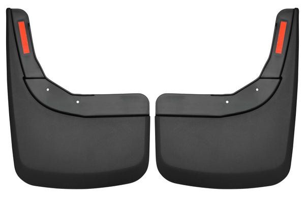 Husky Liners 19-23 Chevrolet Silverado 1500 (Excl. ZR2/TBoss) Rear Mud Guards - Black