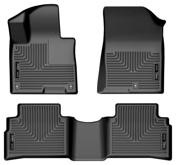 Husky Liners WeatherBeater Floor Liners for 2023 Kia Sportage - Front & 2nd Seat - Black