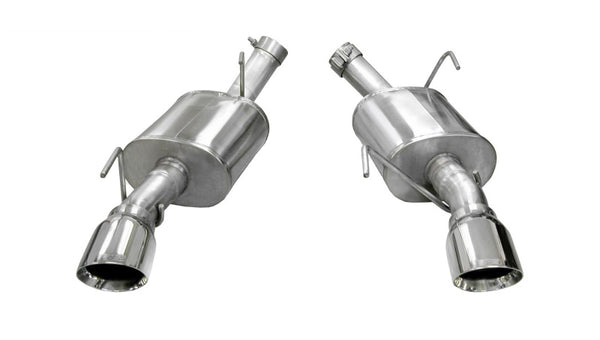 Corsa Axle-Back Exhaust for 2005-2010 Ford Mustang Shelby GT500 5.4L V8