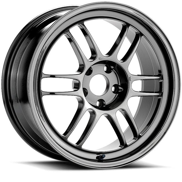 Enkei RPF1 17x8 5x114.3 45mm Offset 73mm Bore Matte Black Wheel 05-07 STI/06-10 Civic Si