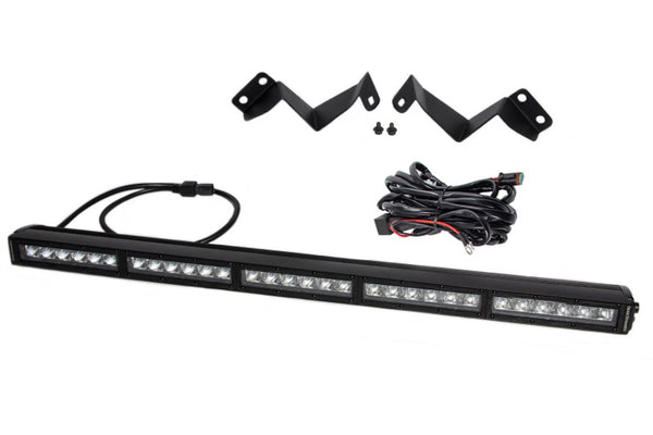 Diode Dynamics 2016-2021 Toyota Tacoma SS30 Stealth Lightbar Kit - White Driving