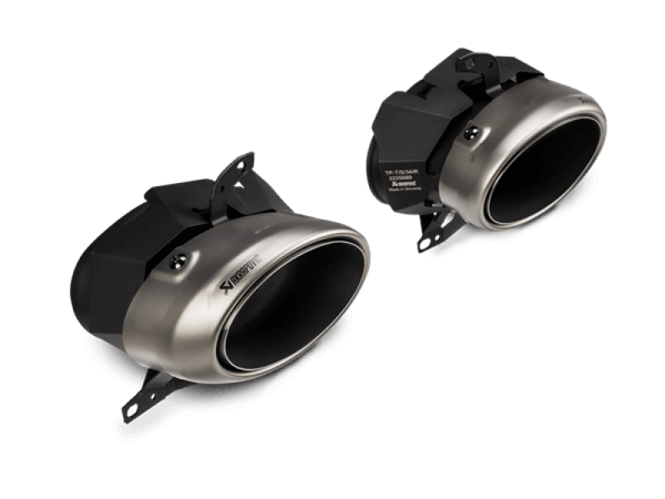 Akrapovic Titanium Tail Pipe Set for Porsche 911 Turbo/Turbo S 992 (20202021)
