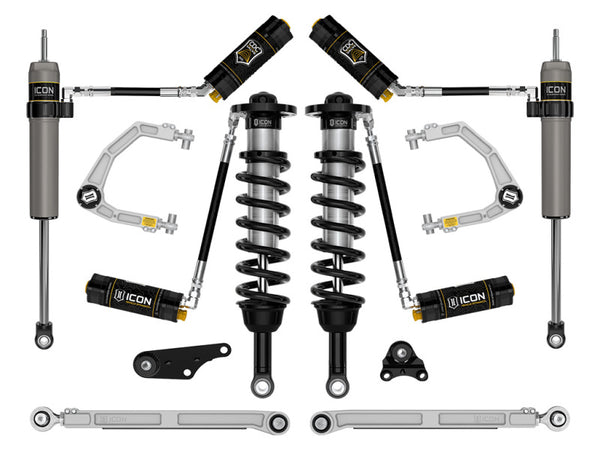 ICON 2024+ Toyota Tacoma 1.25in-3in Stage 8 Suspension System Billet