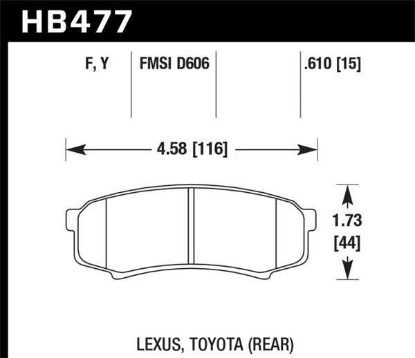 Hawk Performance HPS Street Brake Pads