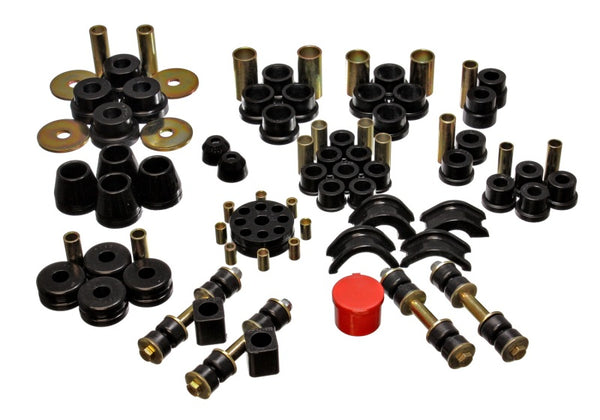 Energy Suspension Hyper-Flex Master Bushing Set for 74-78 Nissan 260Z/280Z - Black