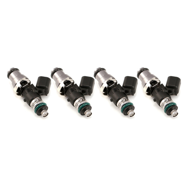 Injector Dynamics ID1050X 14mm Grey Adaptor Top Fuel Injectors - Set of 4