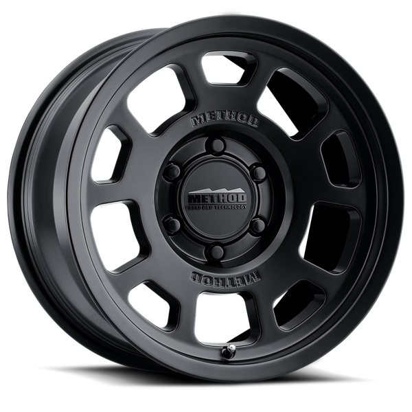 Method MR705 17x8.5 0mm Offset 5x5 71.5mm CB Matte Black Wheel