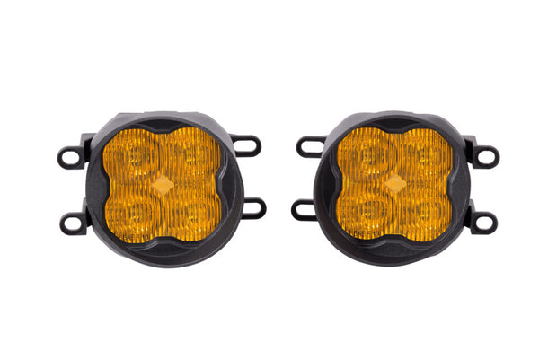 Diode Dynamics SS3 Max Type B Fog Light Kit - Yellow SAE