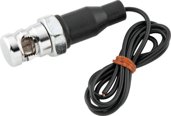 Bikers Choice Grooved 12V Universal Motorcycle License Plate Light