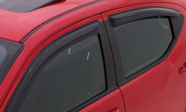 AVS Ventvisor Window Deflectors Smoke, 4pc, External Mount Honda Civic 2016-2018