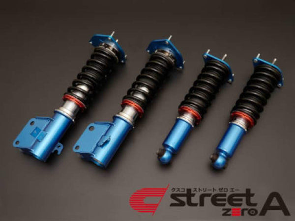 Cusco Coilovers Street Zero A for 2015+ WRX STI - Front Pillow / Rear Rubber Upper