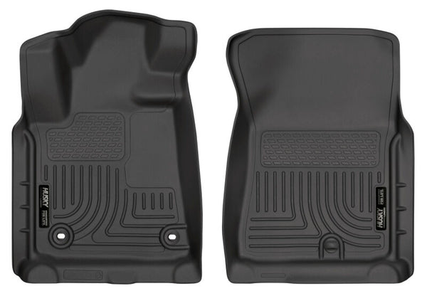 Husky Liners Weatherbeater Black Front Floor Liners for 2012-2013 Toyota Tundra