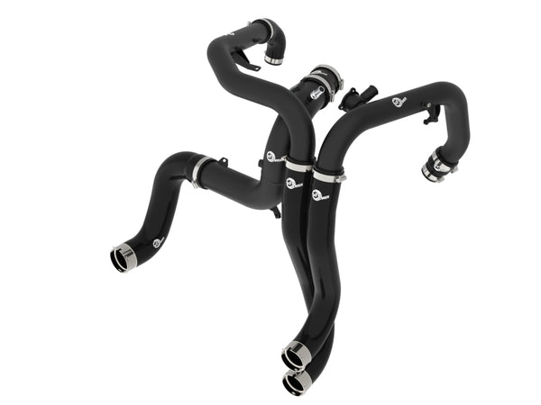 aFe BladeRunner Charge Pipe Kit for 22-24 Ford Bronco Raptor V6-3.0L - Black
