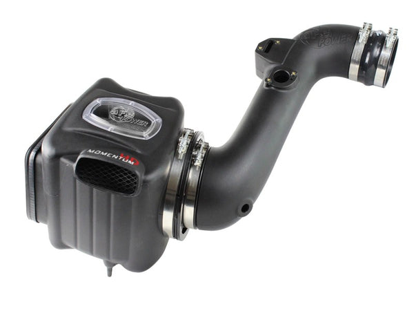 aFe Momentum HD Pro DRY S Stage 2 Cold Air Intake System for 11-16 GM Diesel Trucks V8 6.6L LML