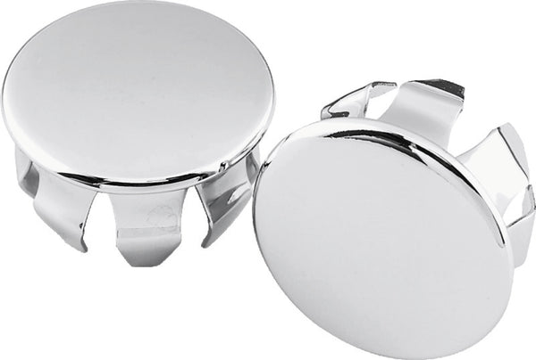 Bikers Choice 62-E83 Chrome Handgrip End Plugs (Replaces Harley-Davidson 56238-62)