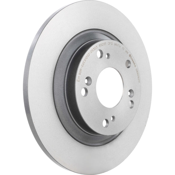 Brembo 15-18 Porsche Macan Front Grooved UV Coated Rotor