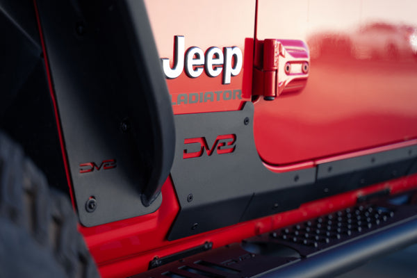 DV8 Offroad 2020-2023 Jeep Gladiator JT Rock Skins Body Armor