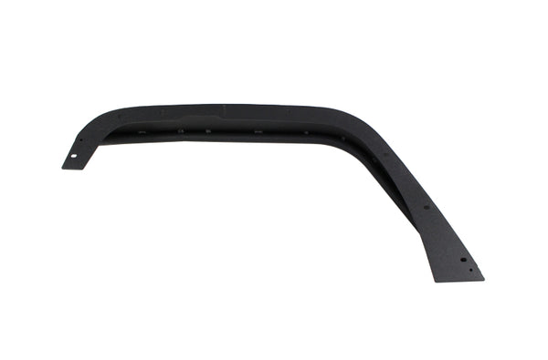 Fishbone Offroad Jeep Wrangler JK Front/Rear Tube Fenders - Aluminum Black Textured Powder Coat (Set of 4)