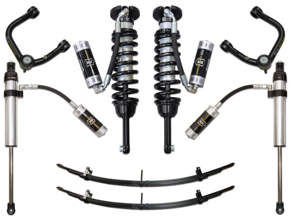 ICON 05-15 Toyota Tacoma 0-3.5in & 2016+ Toyota Tacoma 0-2.75in Stage 5 Suspension System w/ Tubular UCA