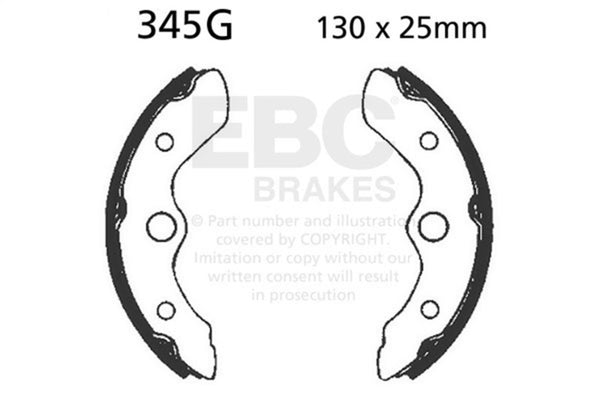EBC 86-88 Honda TRX 200 SX Fourtrax Front Left/Right Sintered HH/R Brake Pads