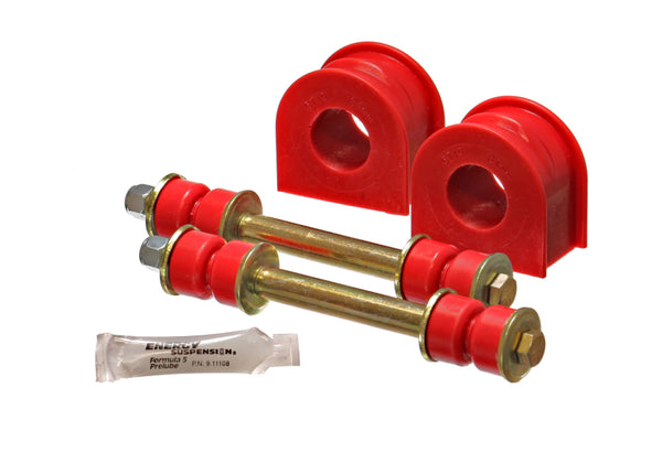 Energy Suspension 99-04 Ford F150 Lightning 2WD 31mm Red Front Sway Bar Bushing Set