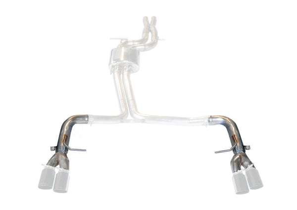 AWE Tuning Track Edition Conversion Kit for Audi B8 S4/S5 AWE Touring Catback - 90mm Tips