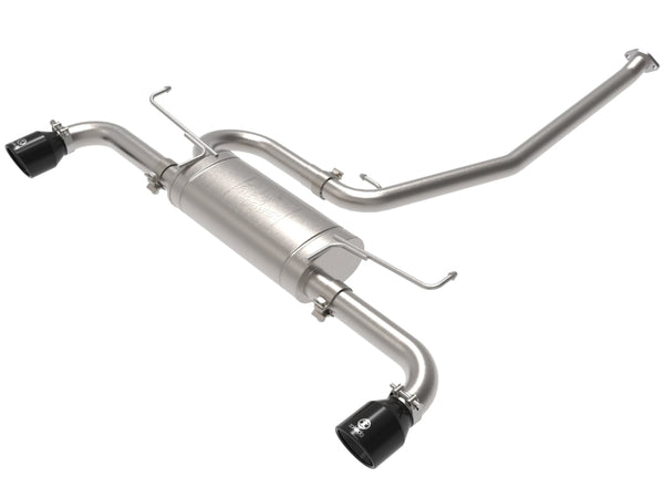 aFe POWER Takeda Catback Exhaust for 2019-2021 Toyota RAV4 L4-2.5L with Black Tips