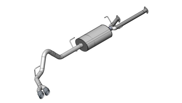 Corsa Sport Cat-Back Exhaust for 2011-2021 Toyota Tundra Double Cab/Crew Max 5.7L V8