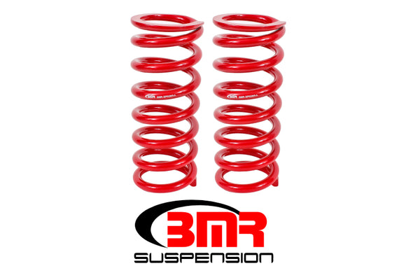 BMR Suspension 79-04 Fox Mustang Front Lowering Springs - Red