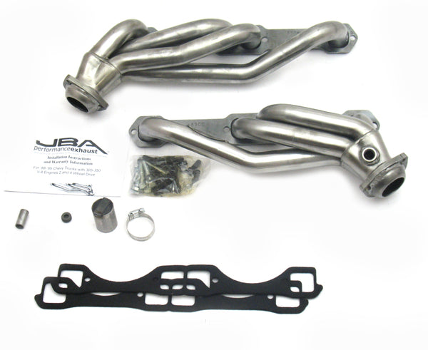 JBA 92-95 Chevrolet Blazer 5.0L/5.7L Cat4Ward Header - 1-1/2in Primary Raw 409SS