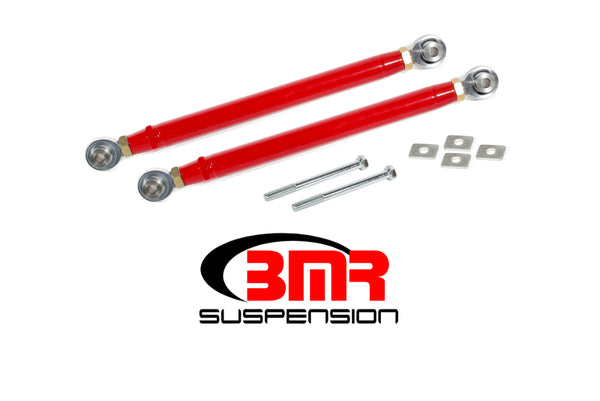 BMR Adjustable Toe Rods for 2016-2017 Chevrolet Camaro - Red