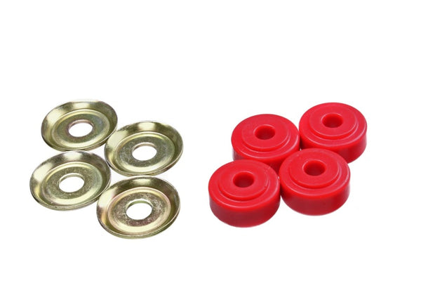 Energy Suspension Shock Tower Bushing Set | 7/8in Nipple, 3/8in ID, 1-1/4in OD