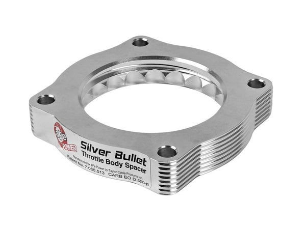 aFe Silver Bullet Throttle Body Spacer for BMW 335i (N54) 07-11, 135i/535i 08-10 L6-3.0L (tt)