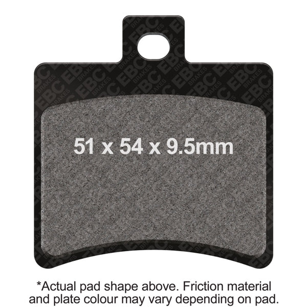EBC 06-12 Aprilia RS 125 Rear Left FA-SFA-TT-X Brake Pads