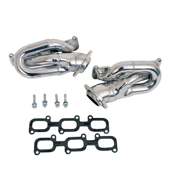 BBK Shorty Tuned Length Headers for 20112015 Ford Mustang 3.7L V6 (Silver Ceramic)